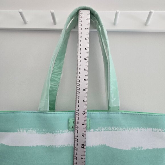 Clinique x Drawbertson Striped Tote Bag – New with Tags - Bright and Fresh - Picture 3 of 16